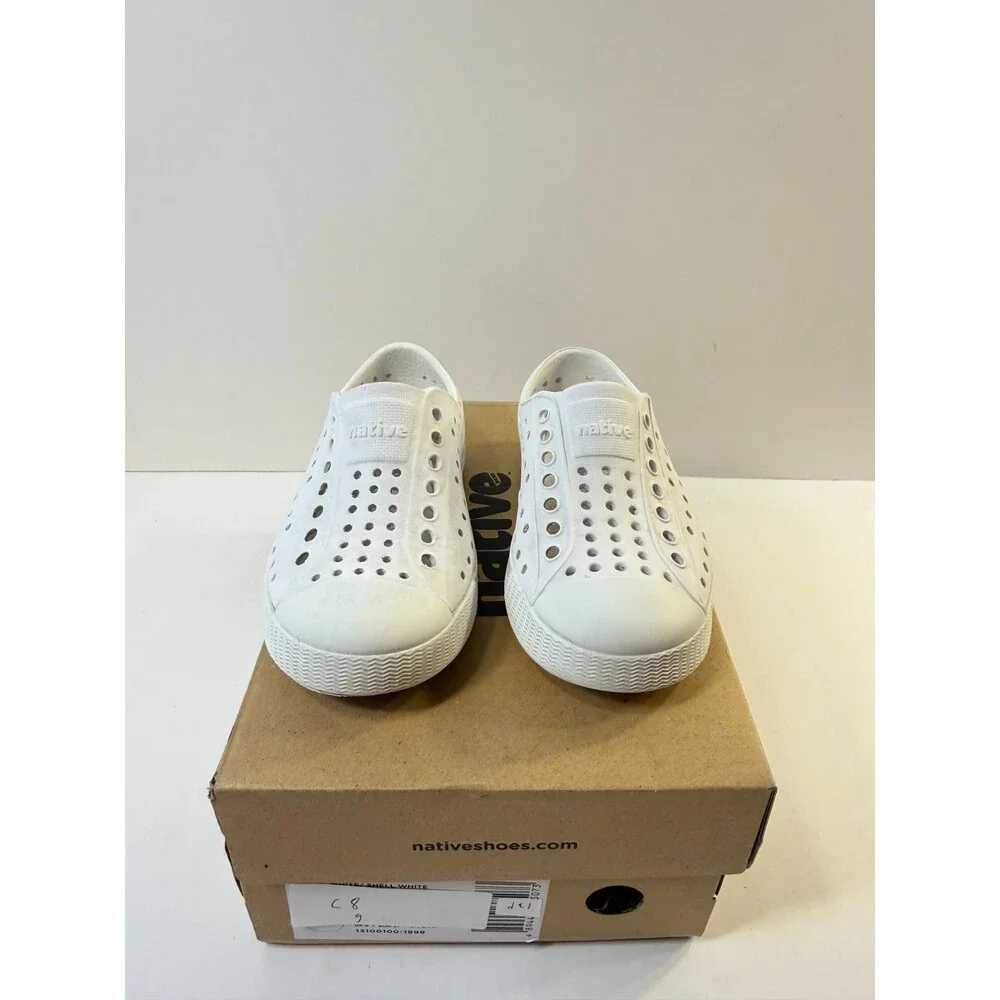 Native Toddlers Jefferson Slip On White US 8
